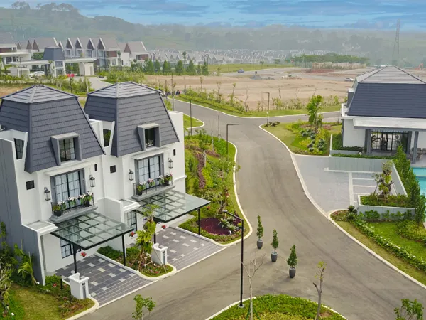 The Ebony Residence - Fasad Rumah Tropical Classic