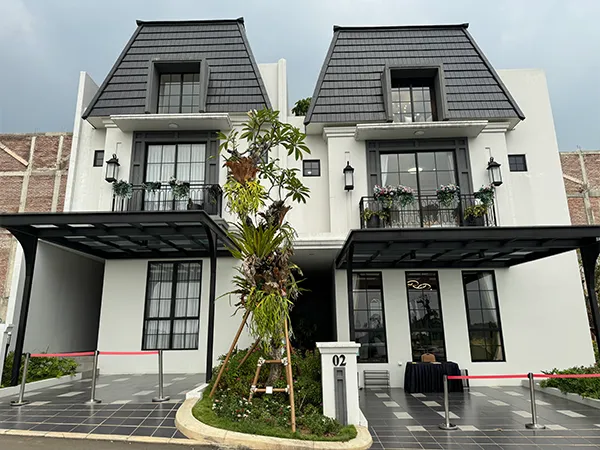 The Ebony Residence - Fasad Rumah Tropical