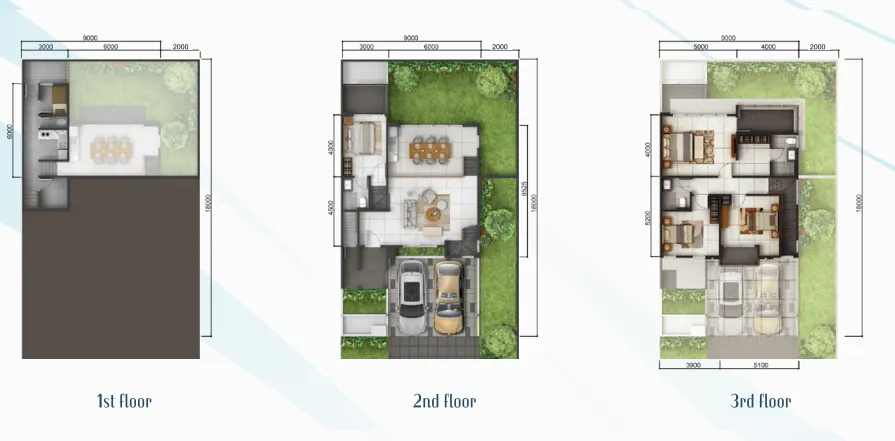 Floor plan for Green Maple