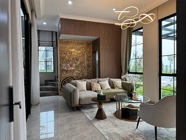 The Ebony Residence - Living Room