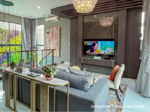 Living Room Maple Residence