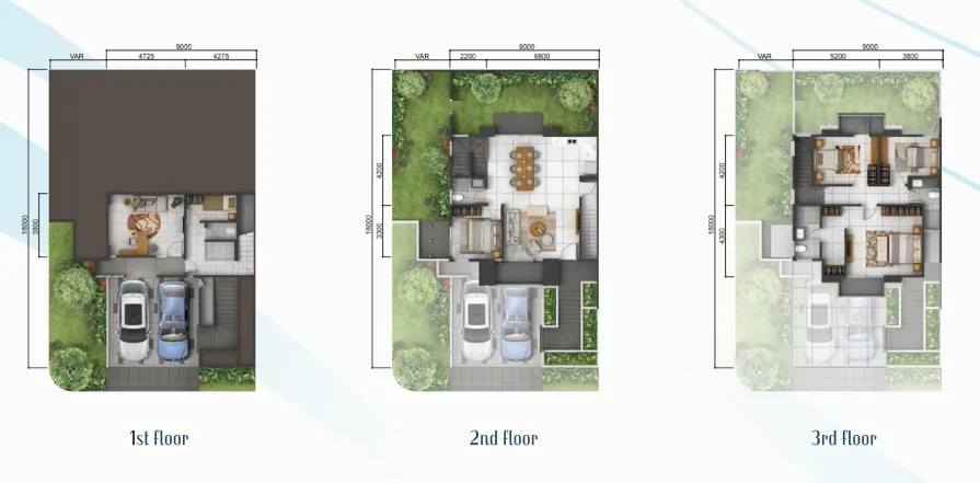 Floor plan for Red Maple Hoek