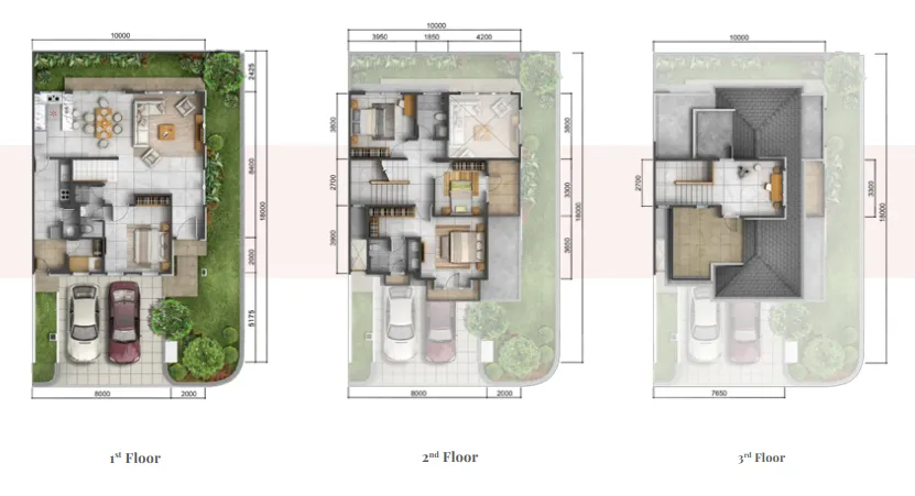 Floor plan for Type R Premium Hoek