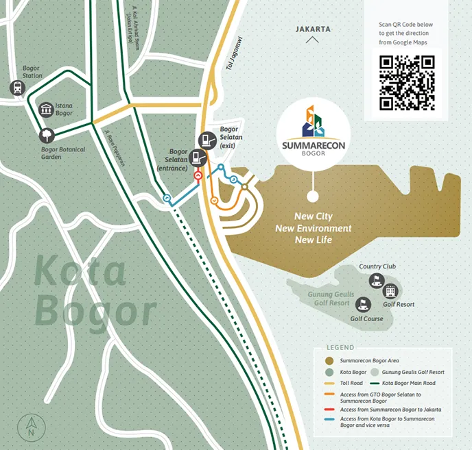 Summarecon Bogor Strategic Location